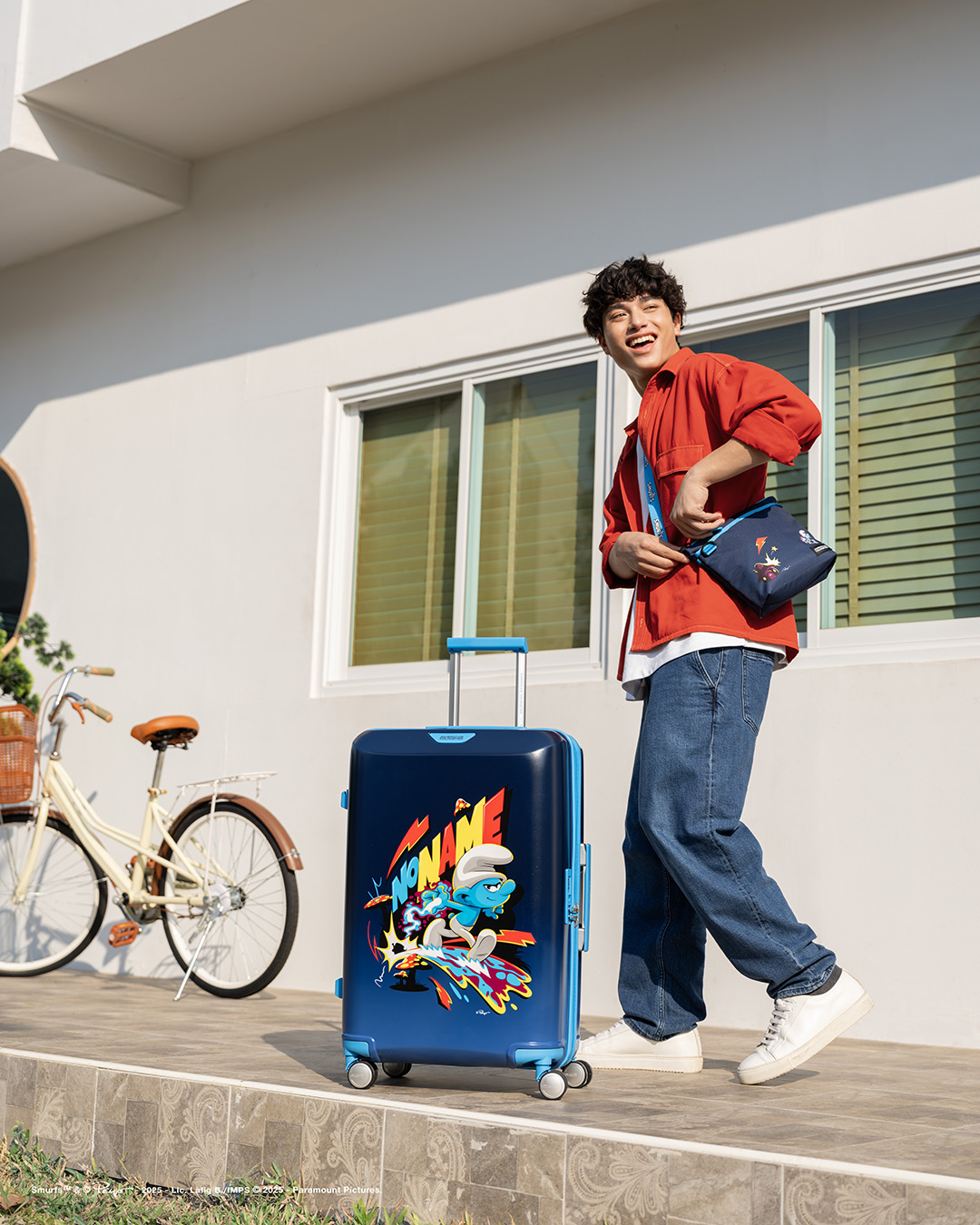 THE SMURFS 18吋 四輪行李箱  lifestyle | American Tourister