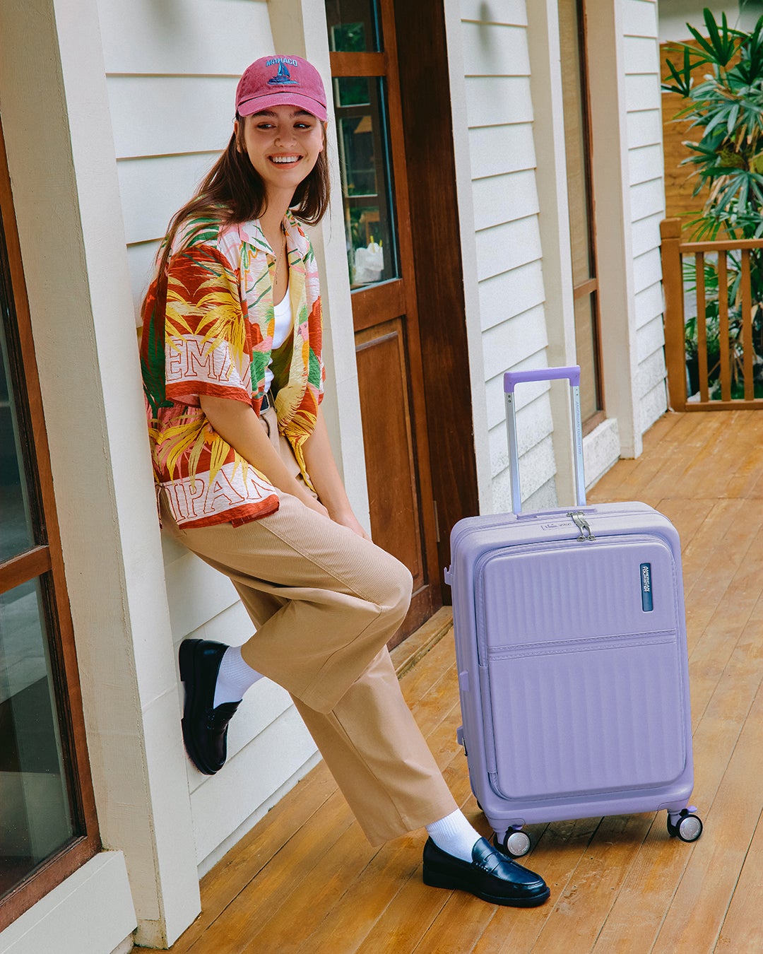 TRANTO 上掀前開 25吋 可擴充行李箱  lifestyle | American Tourister