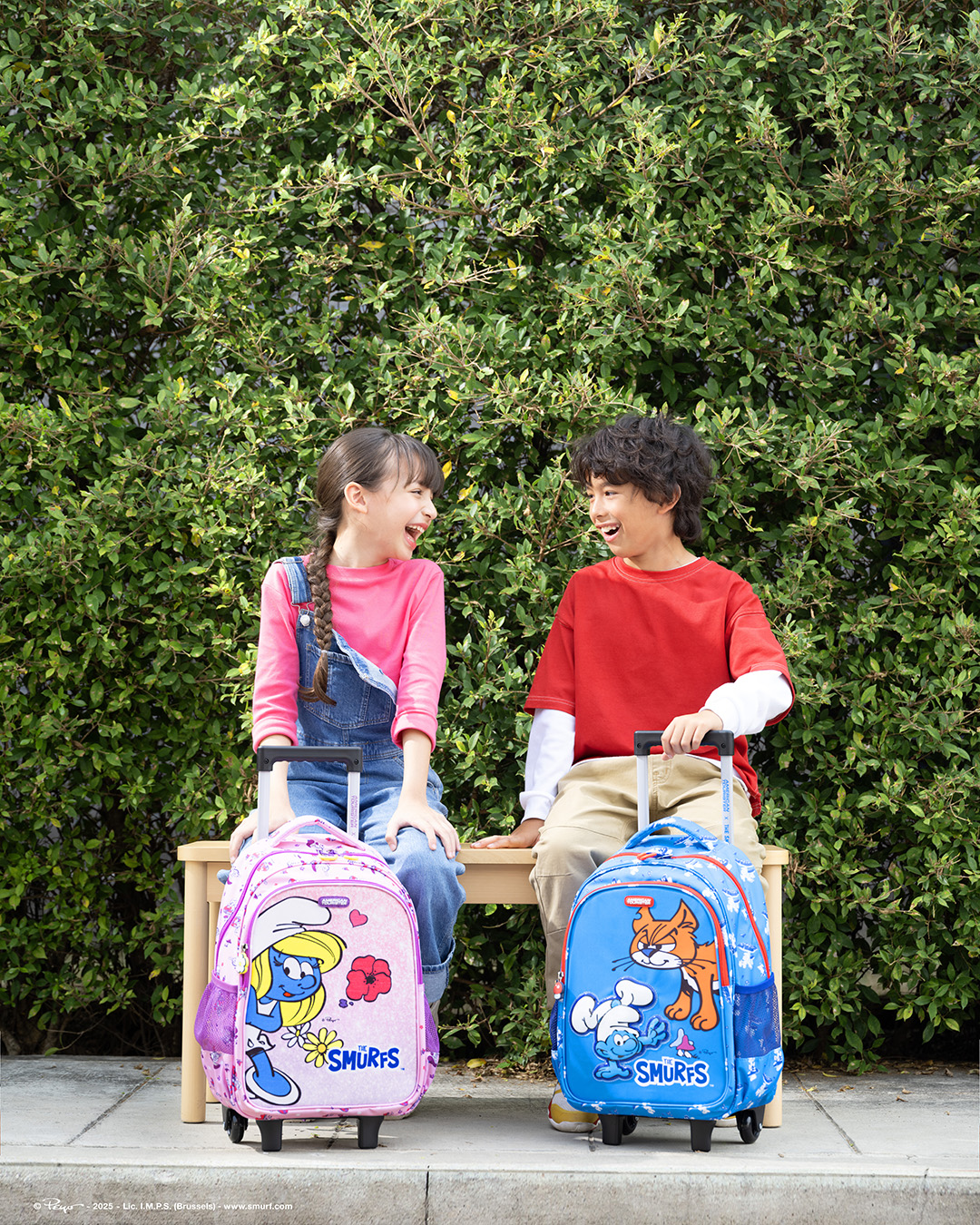 THE SMURFS 兒童行李箱  lifestyle | American Tourister