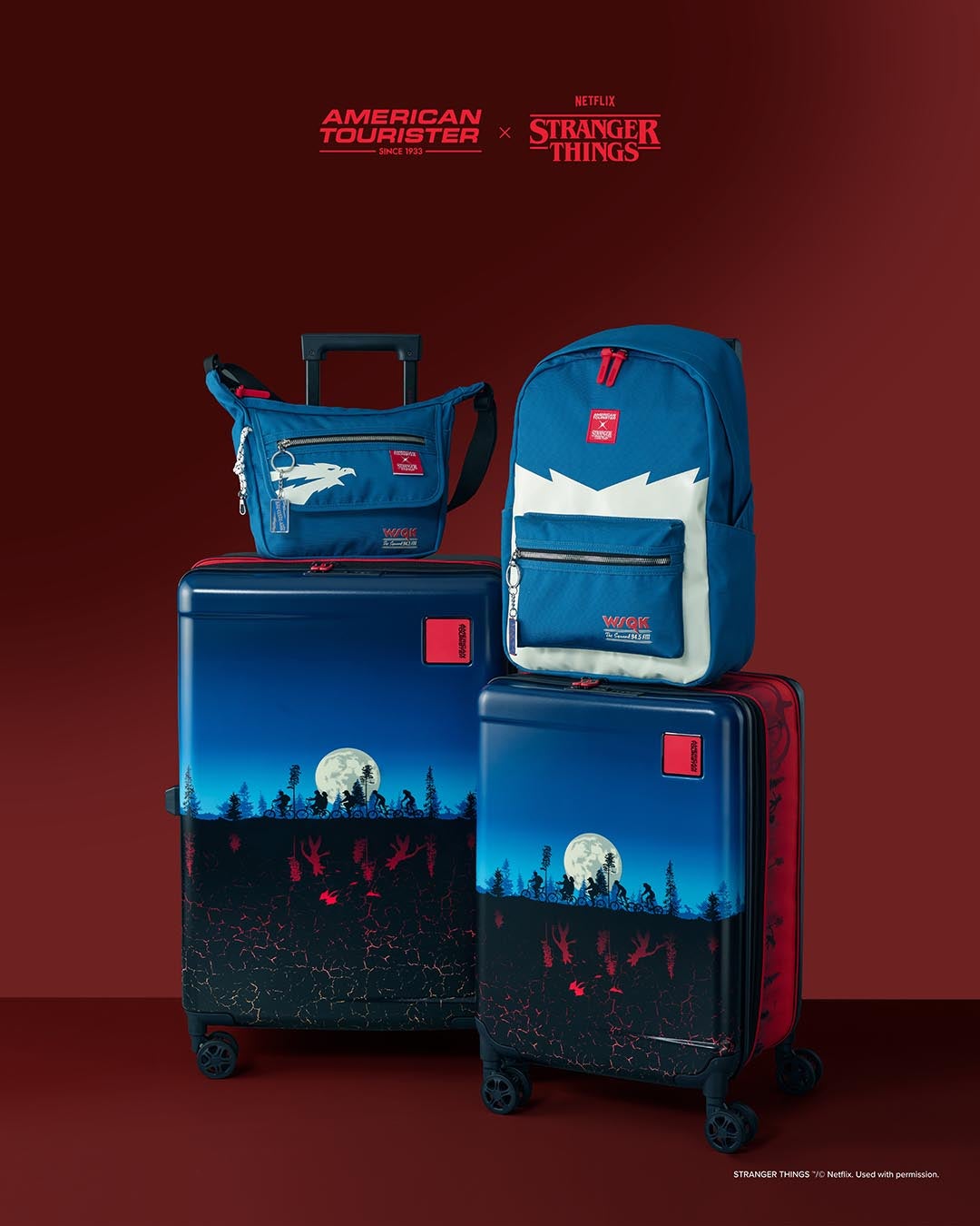 STRANGER THINGS 後背包  lifestyle | American Tourister