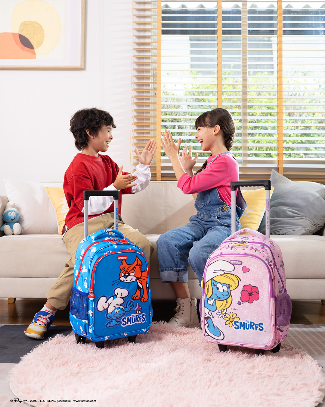 THE SMURFS 兒童行李箱  lifestyle | American Tourister