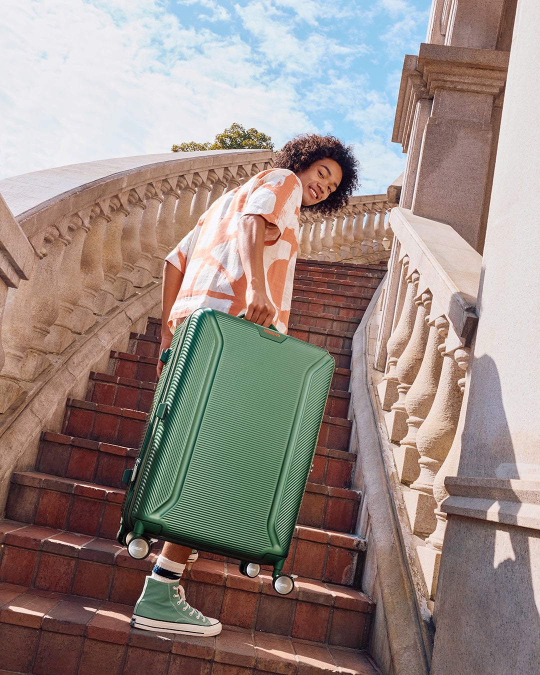 ROBOTECH 上掀前開 20吋 四輪行李箱  lifestyle | American Tourister