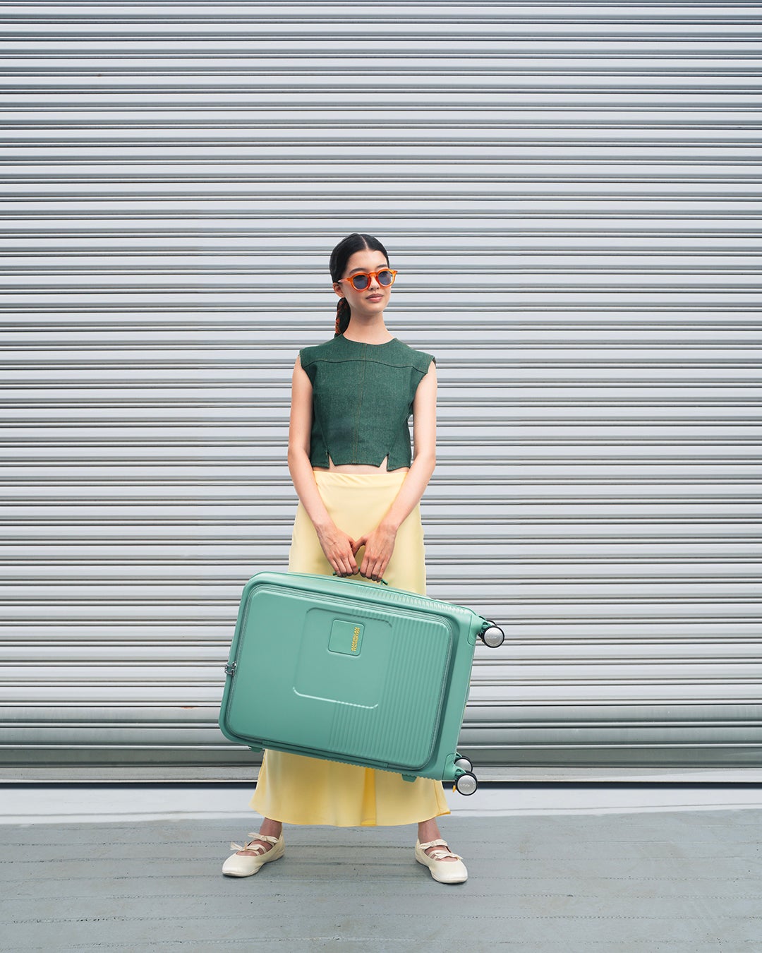 CUBECRAFT 上掀前開 28吋 可擴充行李箱  lifestyle | American Tourister
