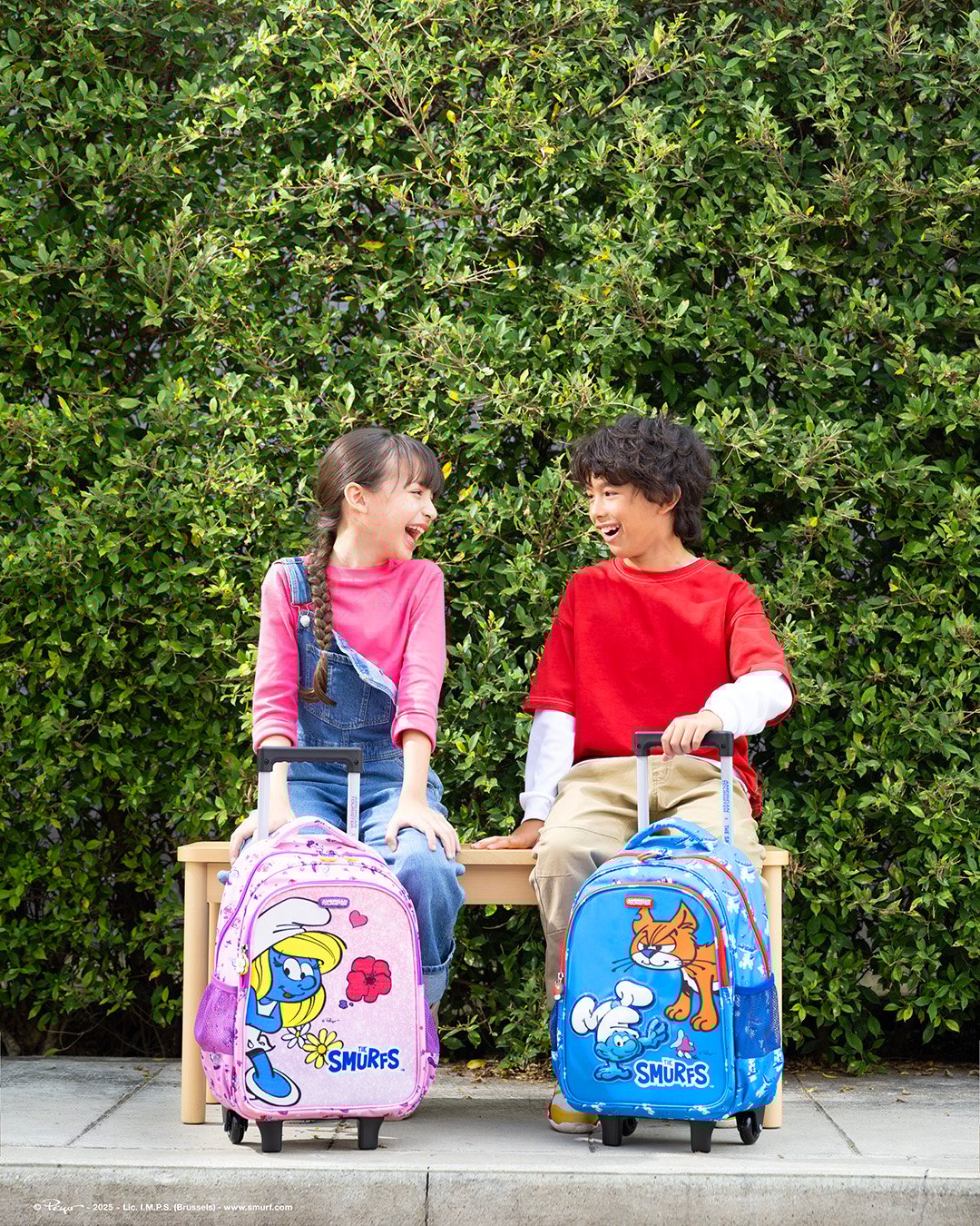 THE SMURFS 兒童後背包  lifestyle | American Tourister