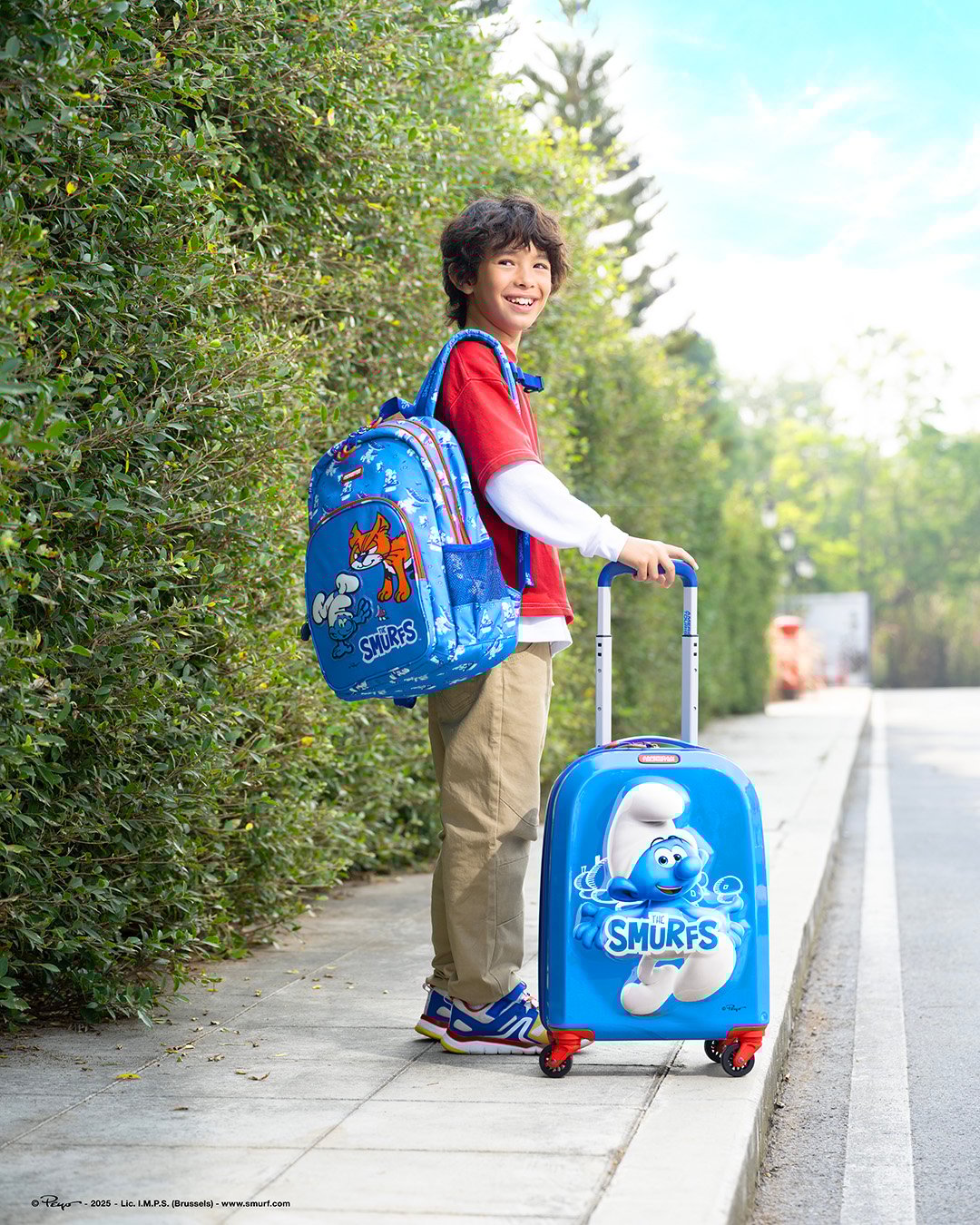 THE SMURFS 兒童行李箱  lifestyle | American Tourister
