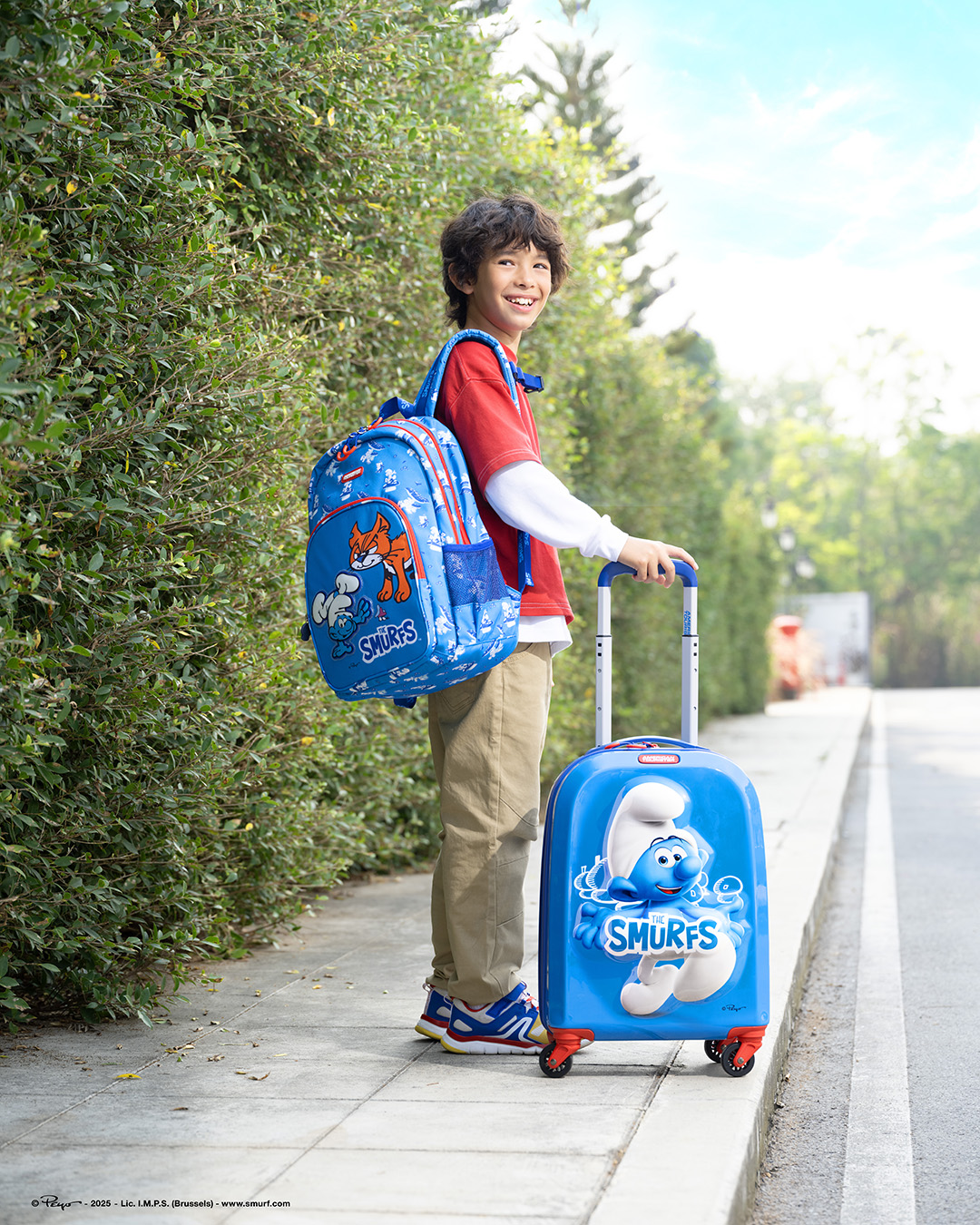 THE SMURFS 兒童行李箱  lifestyle | American Tourister