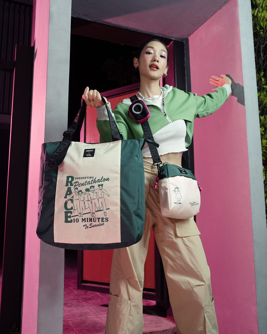 SQUID GAME 托特包  lifestyle | American Tourister