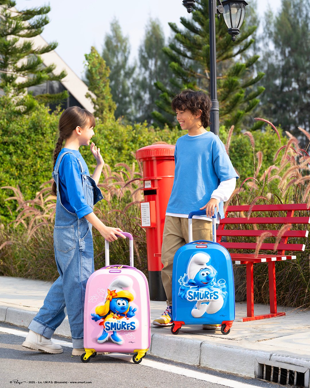 THE SMURFS 兒童行李箱  lifestyle | American Tourister